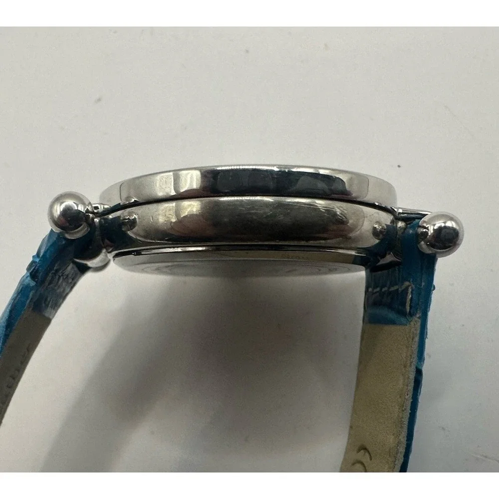 Ecclissi 22340 Sterling Silver Womens Watch New Battery 32MM 7.5